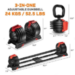 تصویر  دمبل سه کاره طرح Bowflex