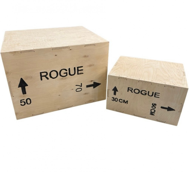 تصویر  جامپ باکس چوبی سه وجهی برند روگ ROGUE سایز ۳۰-۴۰-۵۰